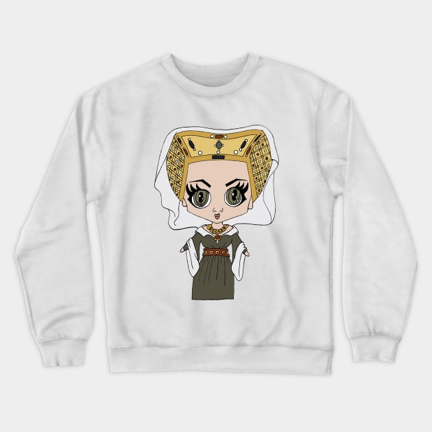 Cecily Neville Crewneck Sweatshirt by thehistorygirl